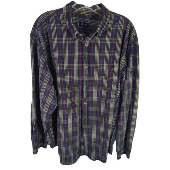 Izod Other - Izod Button Down Shirt Long Sleeve Multicolor Men's Siz…